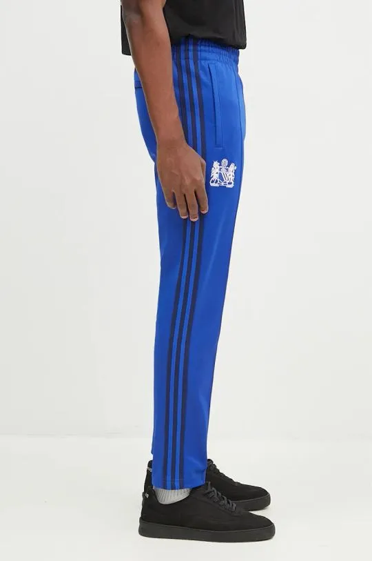 adidas joggers Manchester United GB Track Pant blue color with an application IV7538