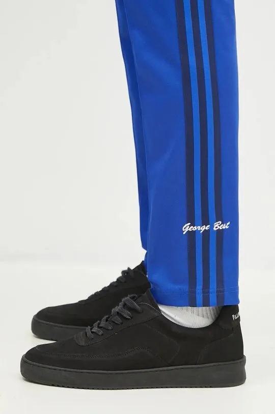 adidas joggers Manchester United GB Track Pant blue color with an application IV7538