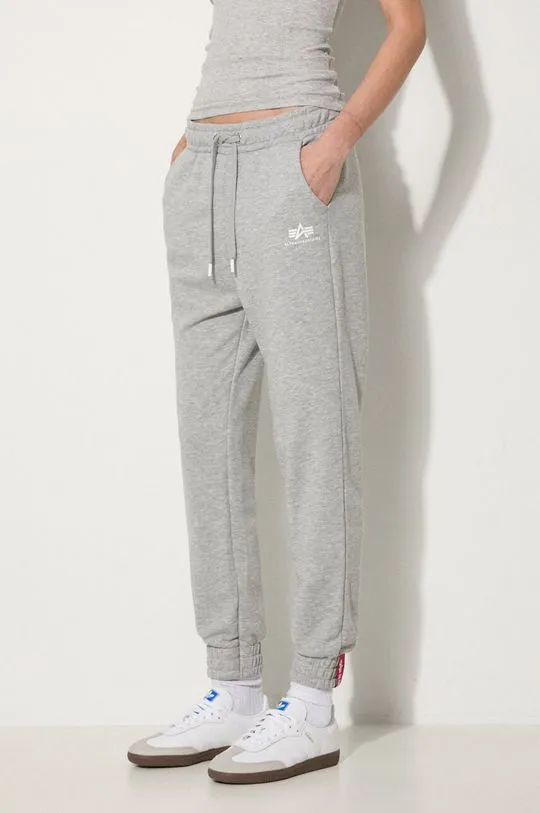 Alpha Industries joggers gray color