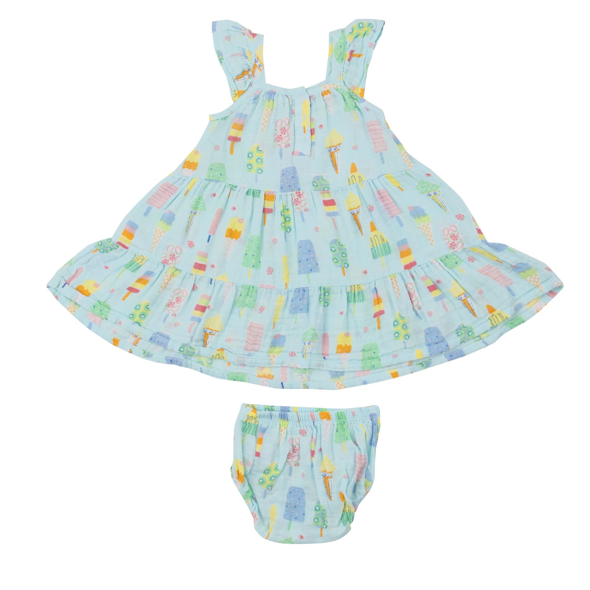 Angel Dear - Fruit Dream Popsicles Twirly Dress