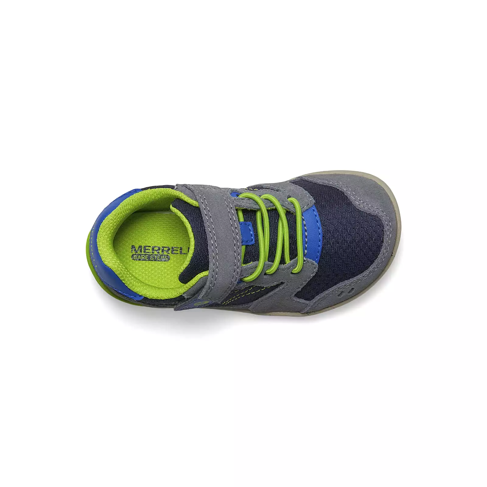 Bare Steps Kid's A83 Sneaker - Navy/Green