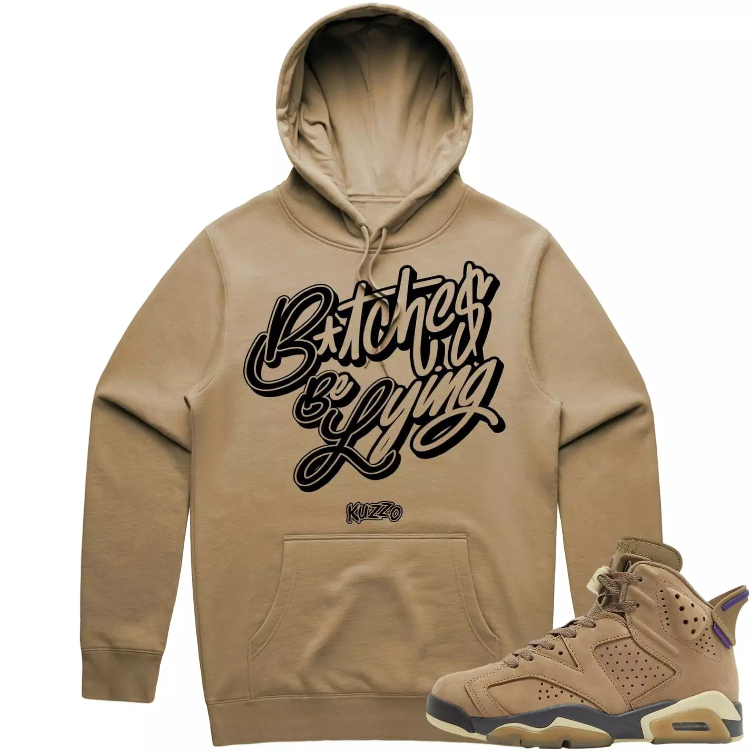 BBL - Brown Kelp Sneaker Hoodie