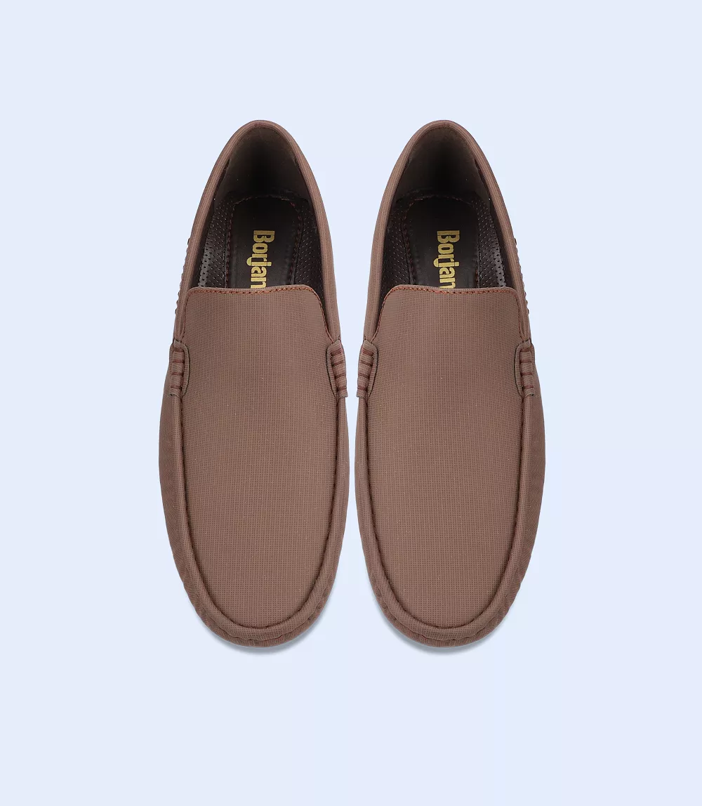 BM5220-L. Brown-Men Driving Moccasins