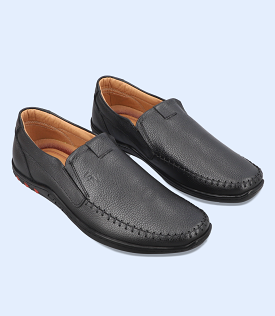 BM5279-BLACK-Men Comfort Life Style Shoes