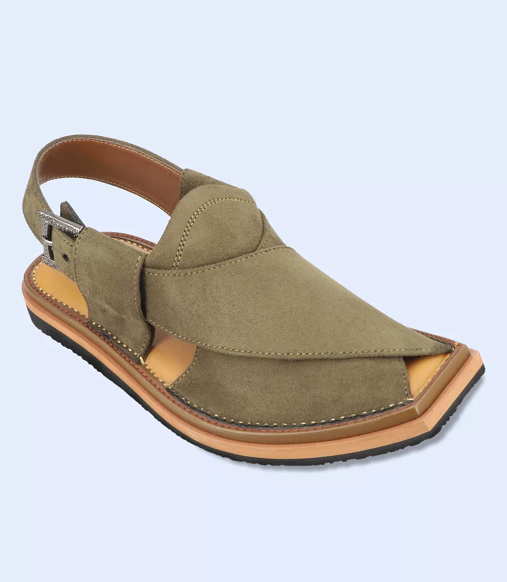 BM5477-OLIVE-Men Peshawari's