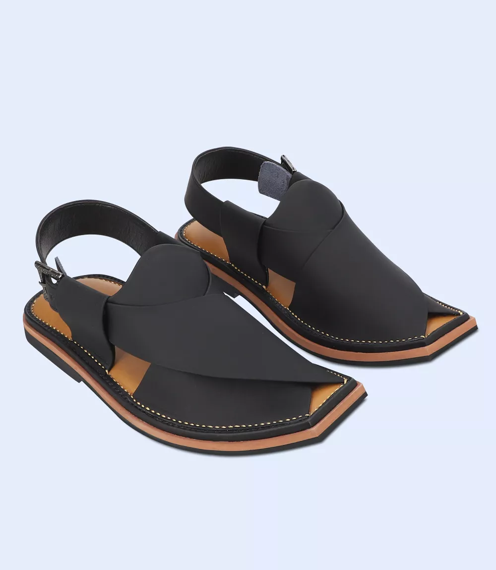 BM5480-BLACK-Men Peshawari's