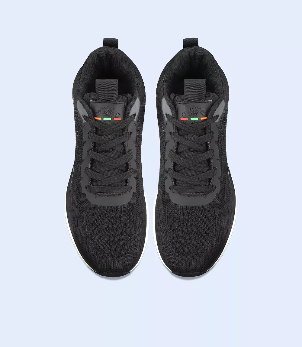 BM6211-BLACK-Men Sports shoes