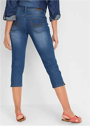 bonprix Stretch Capris Jeans | Grattan