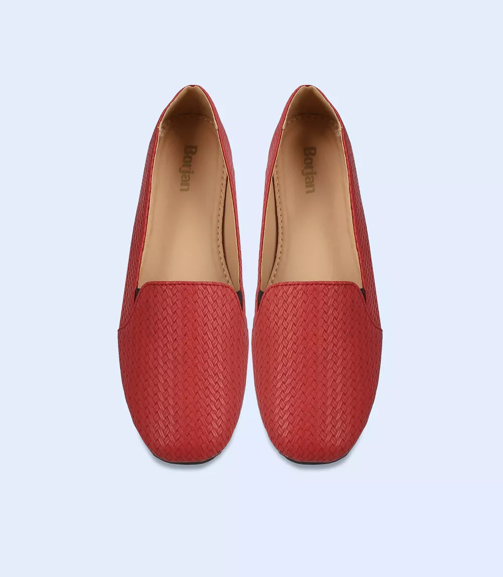 BW8306-MAROON-Women Casual Pumps