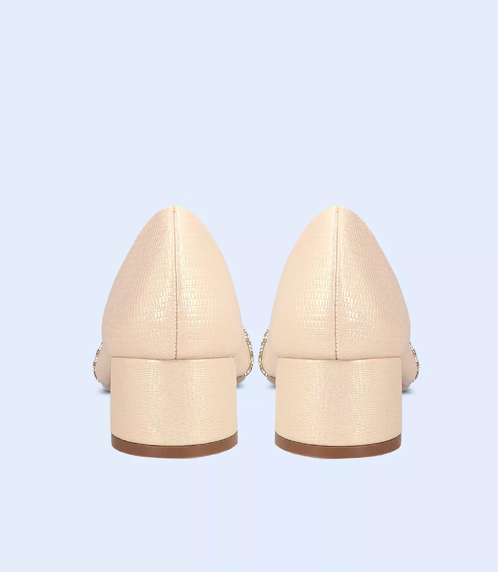 BW8627-GOLDEN-Women Casual Court Shoes