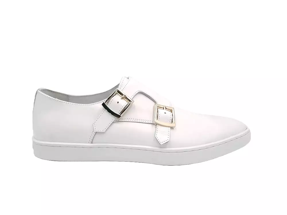 Calfskin Double Monk strap Sneaker