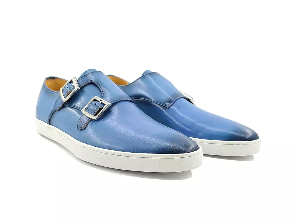 Calfskin Double Monk strap Sneaker