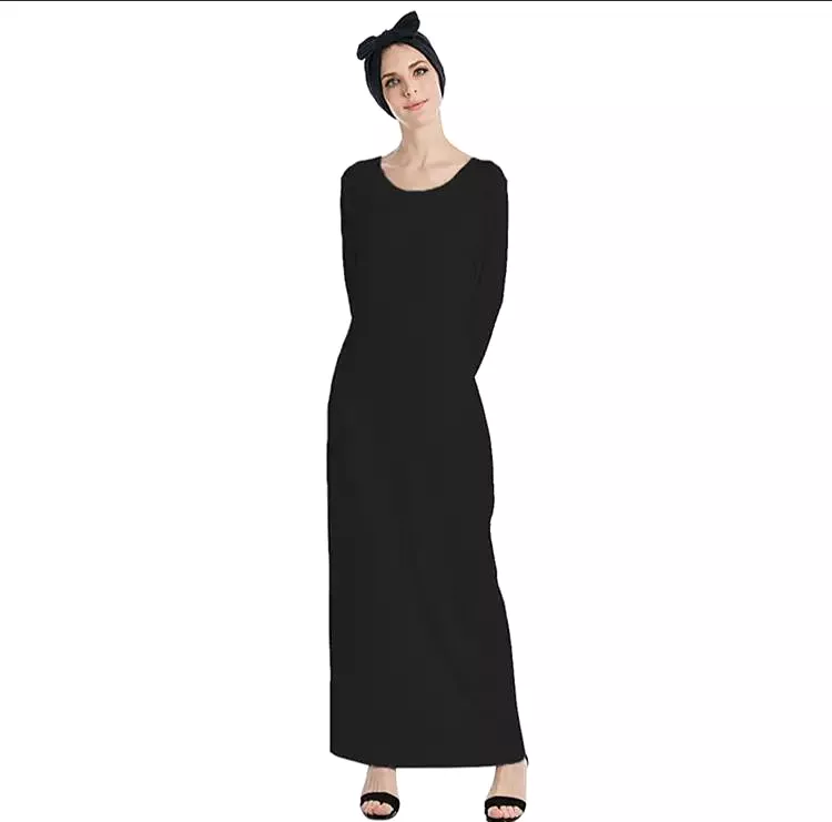 Candid Styles New Womens Ladies Summer Long Sleeve Stretch Plain Bodycon Midi Maxi Dress X2033963