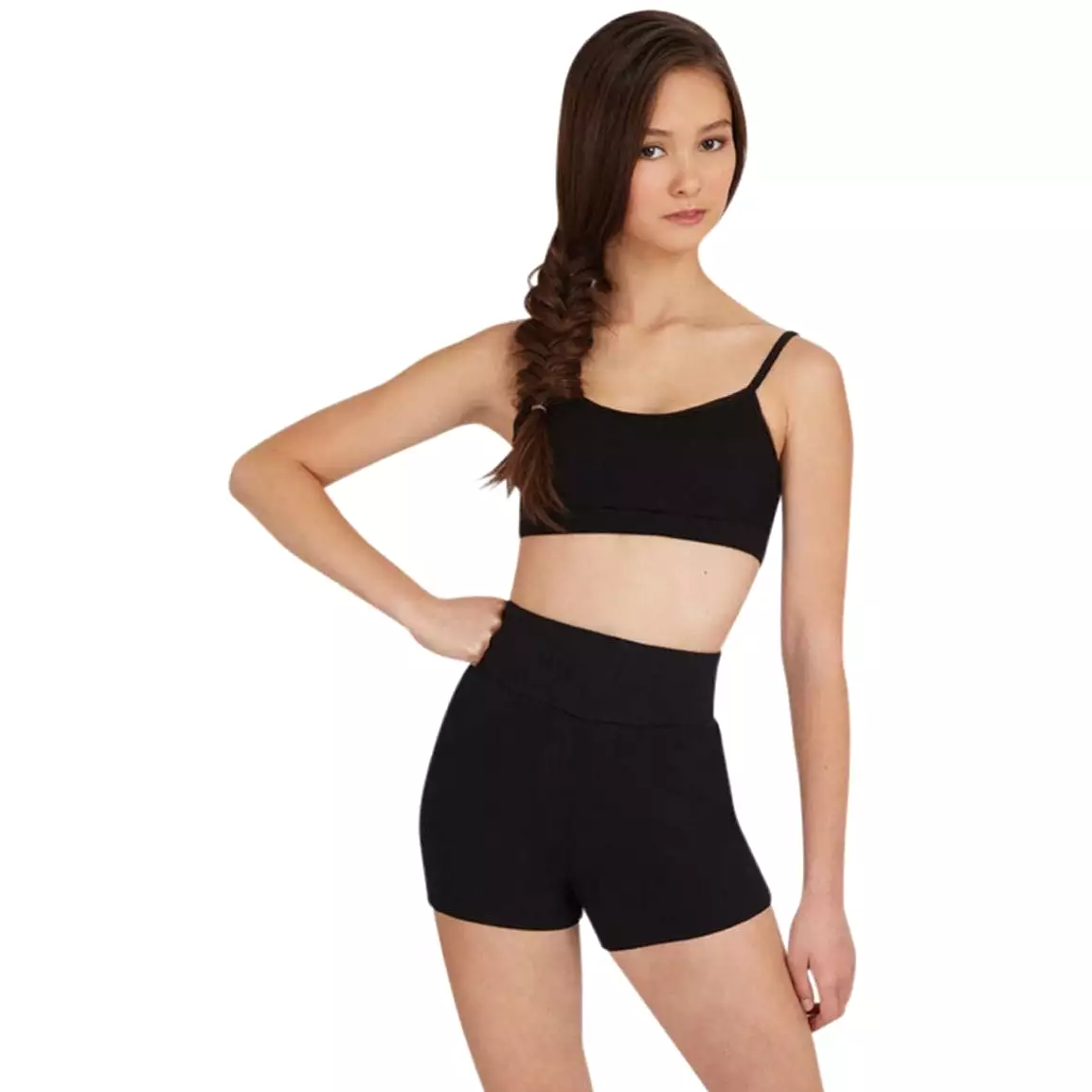 Capezio High Waisted Shorts