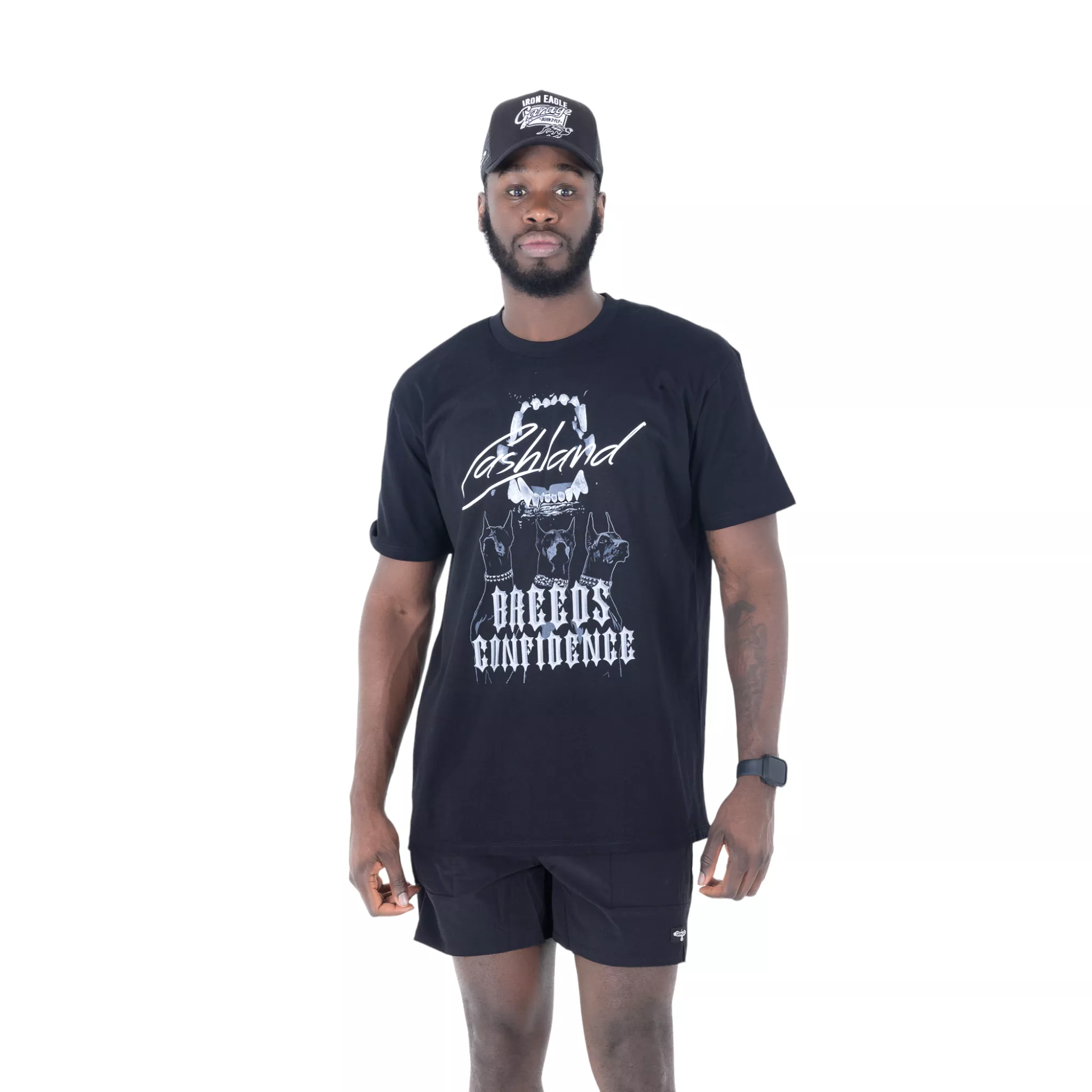 Cashland Breed T-shirt  Black : Grey Logo