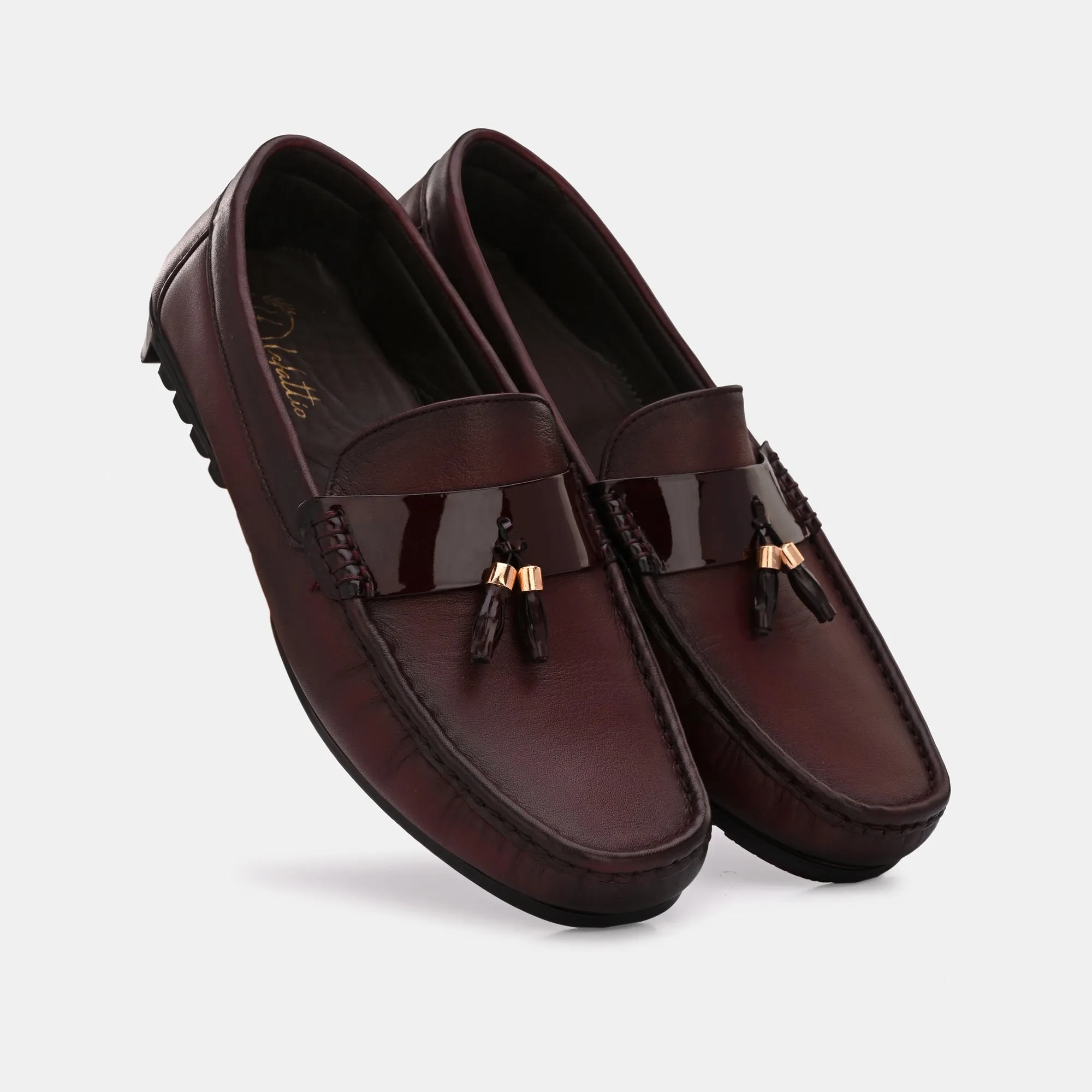 Cherry Tassel Loafers by Lafattio