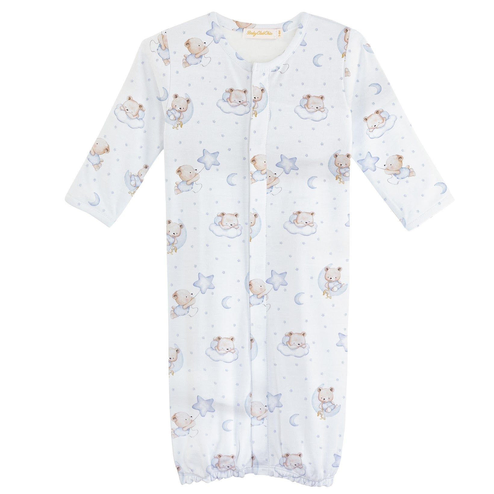 Converter Gown - Sleep Tight Bear - Blue