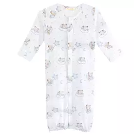 Converter Gown - Sleep Tight Bear - Blue