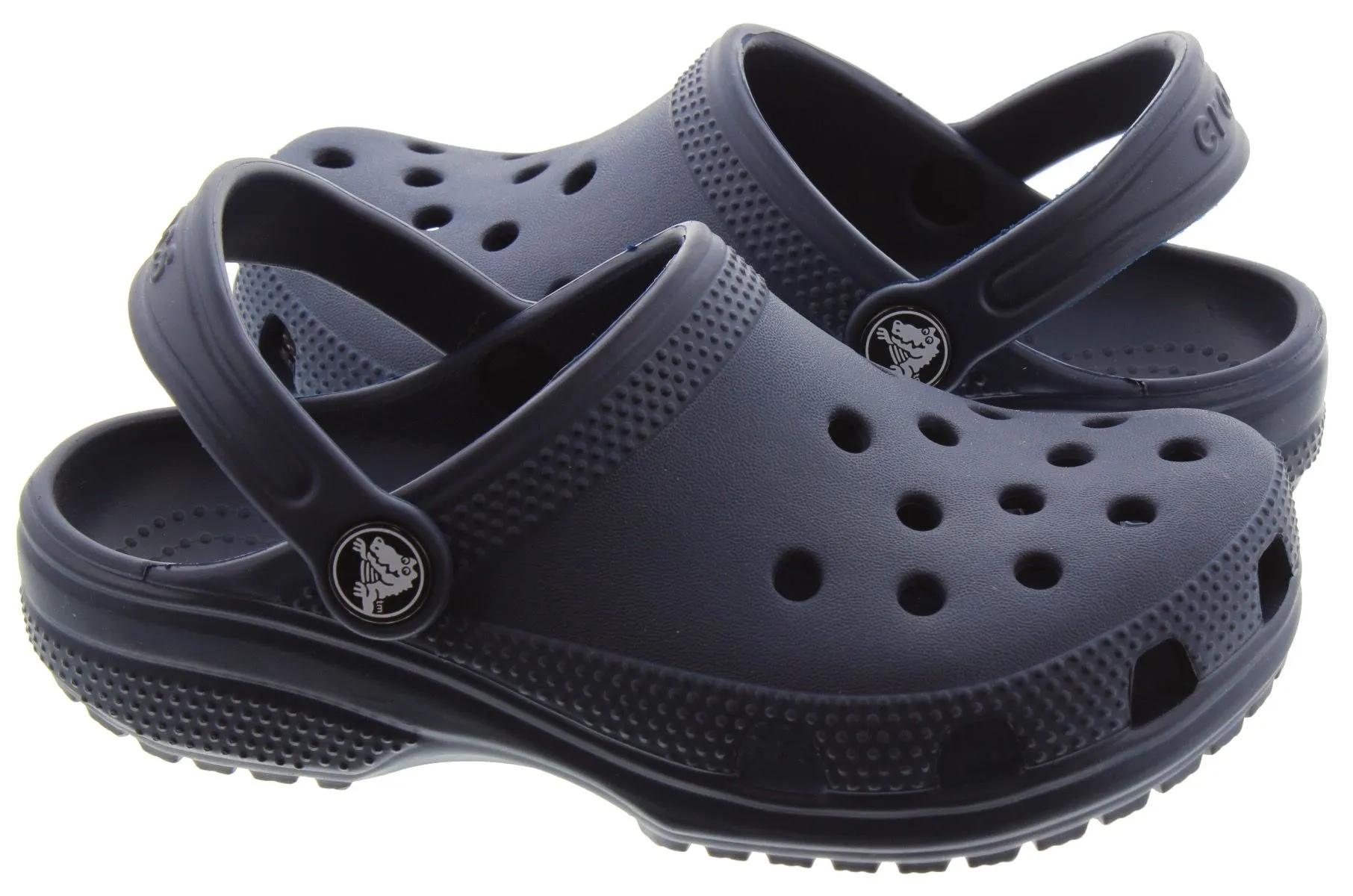 CROCS Classic Kids Crocs Clogs In Navy