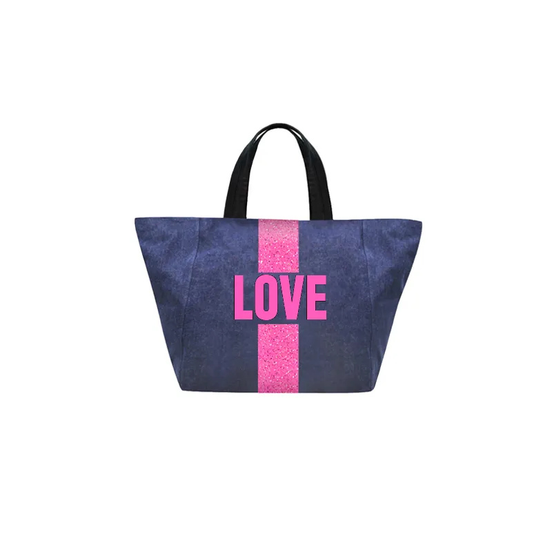 Denim Mini Tote