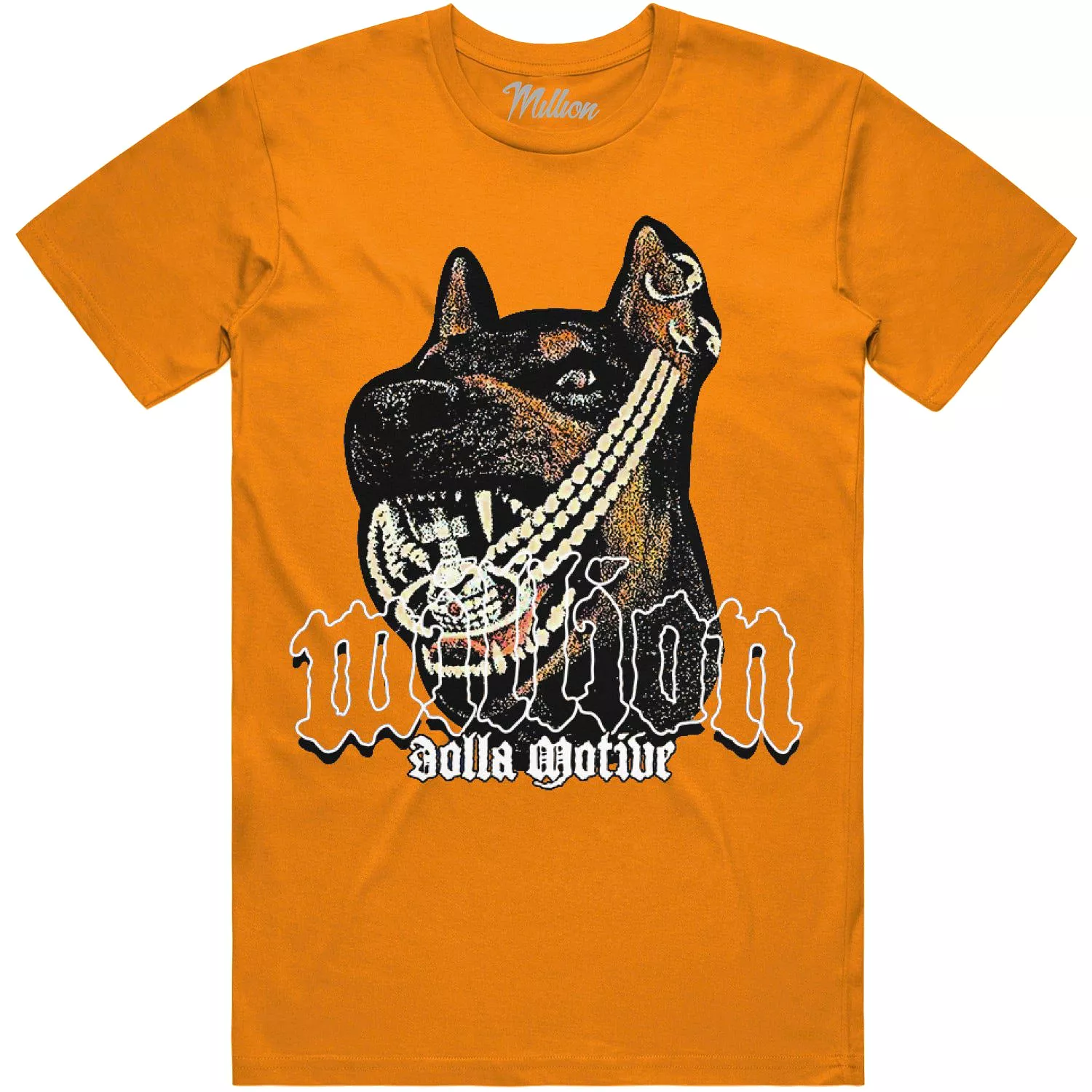 DOBERMAN : Orange Sneaker Tees Shirt