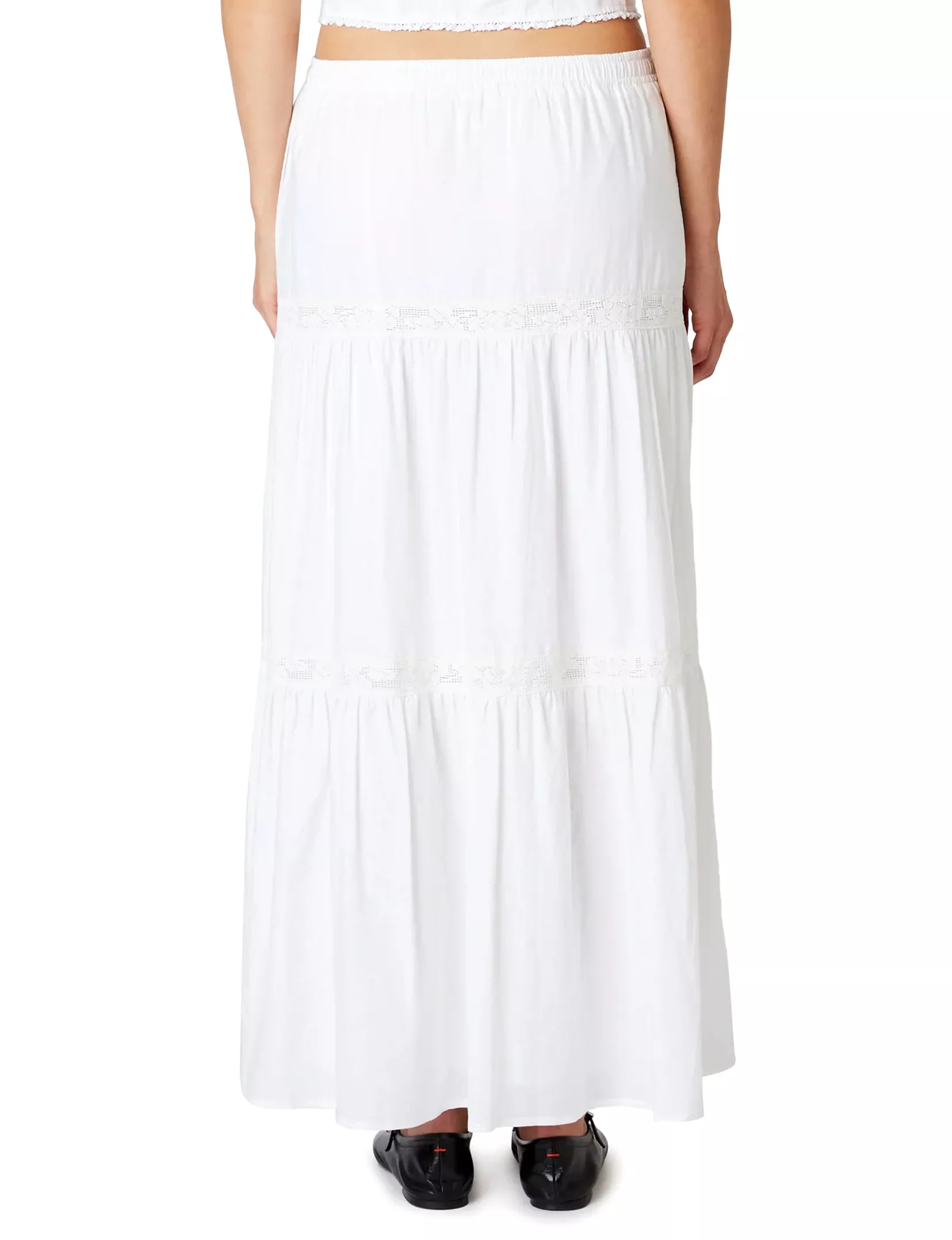 Dove Maxi Skirt, White