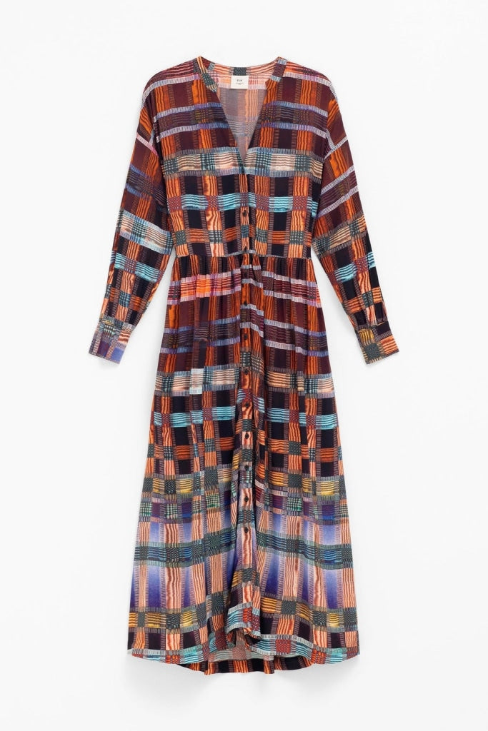 Elk The Label - Dilan Shirt Dress - Kasar Print