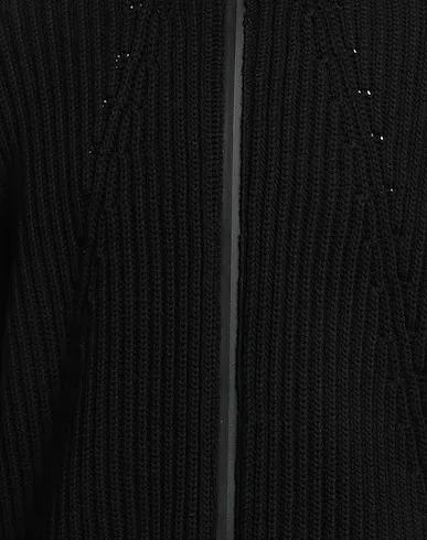 Ermenegildo Zegna  |Wool Nylon Plain Oversized Luxury Cardigans