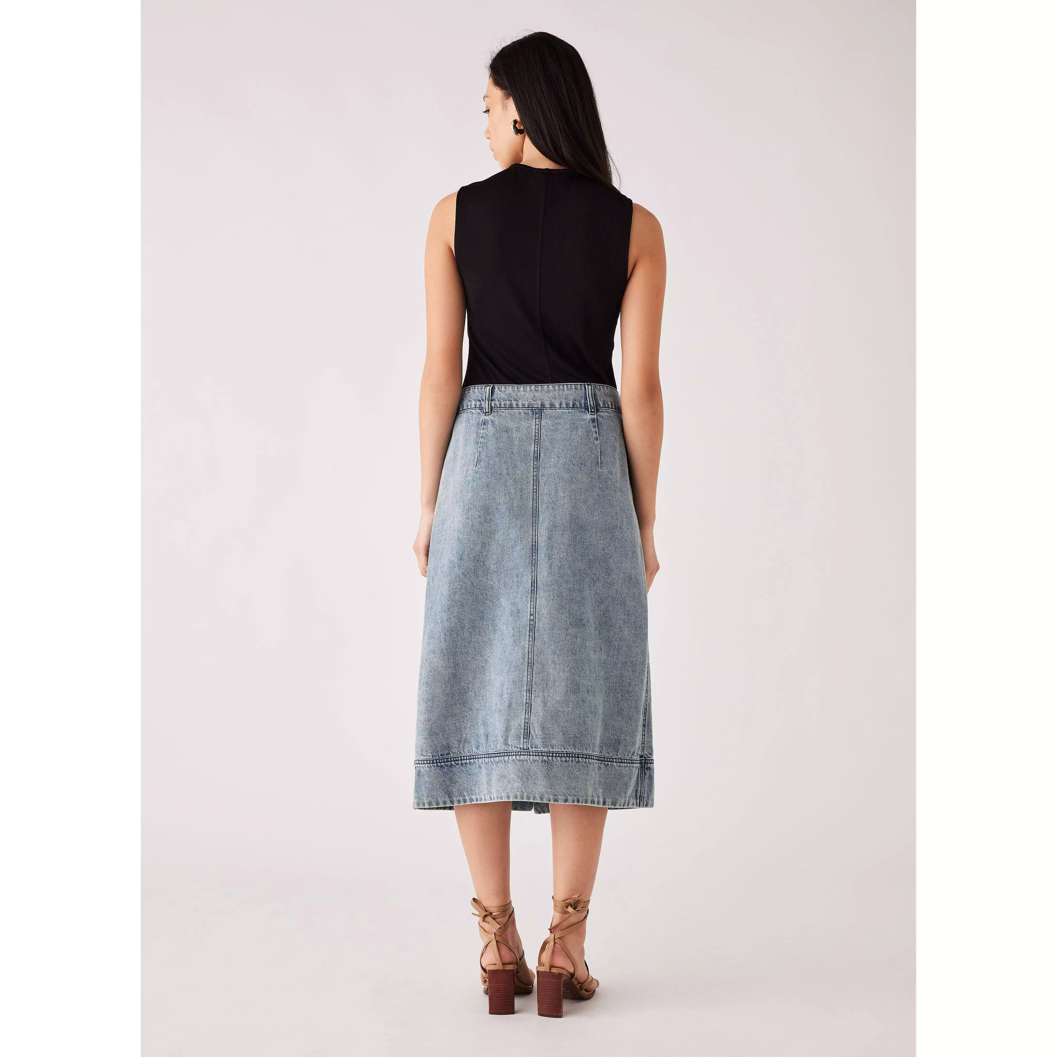 ESMAEE VIXEN DENIM SKIRT