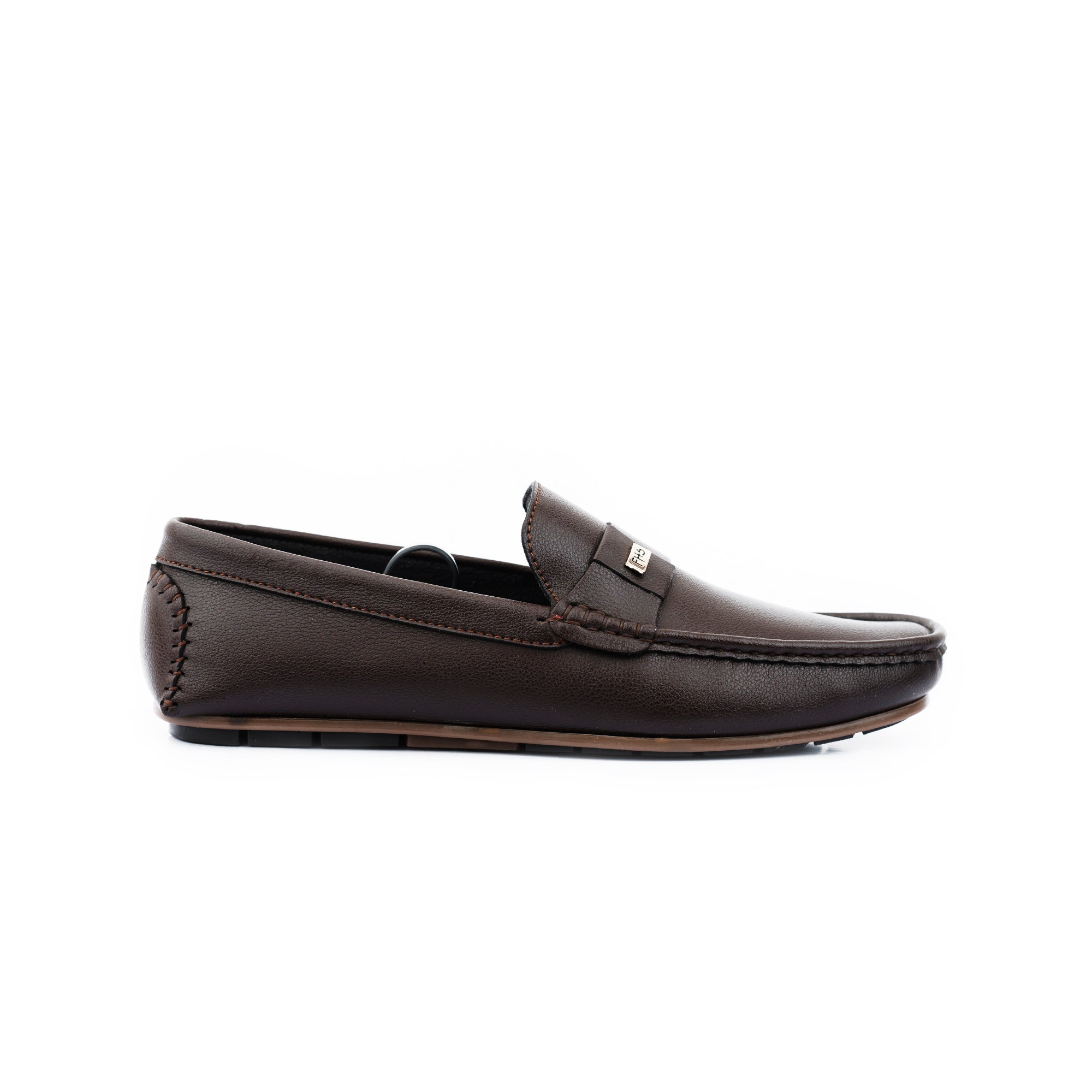 FHS Cross-Strapped Mocassin - Brown