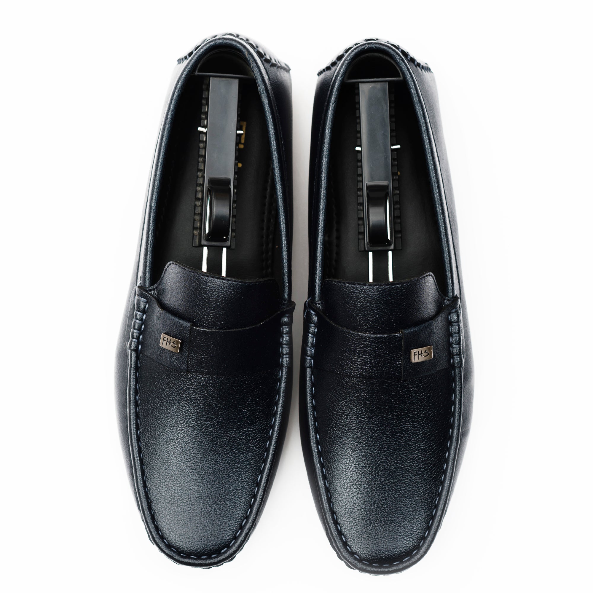 FHS Cross-Strapped Mocassin - Navy