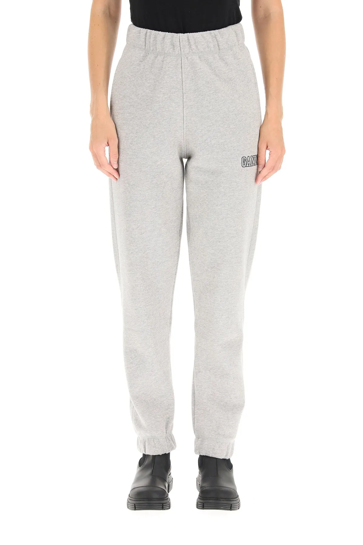 Ganni Isoli Software Joggers   Grey