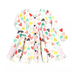 Gigi & Max - Jayde & Izzy Button Dress