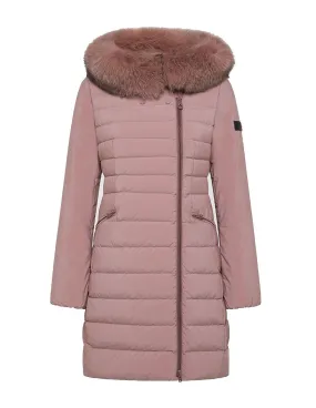 Giubbino Peuterey donna SERIOLA ML 04 FUR PED3657 rosa radica