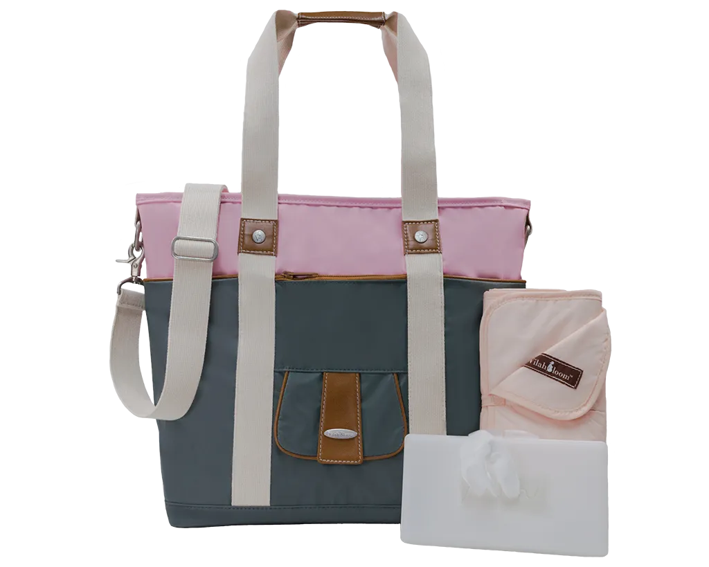 Harbor Side Tote - Pink Elephant