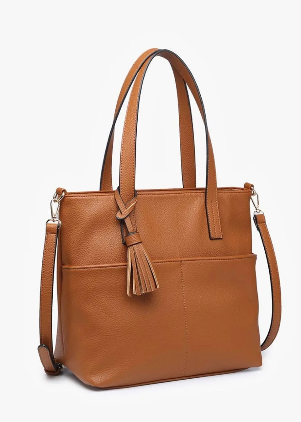 Jen & Co. Cassandra Double Pocket Tote