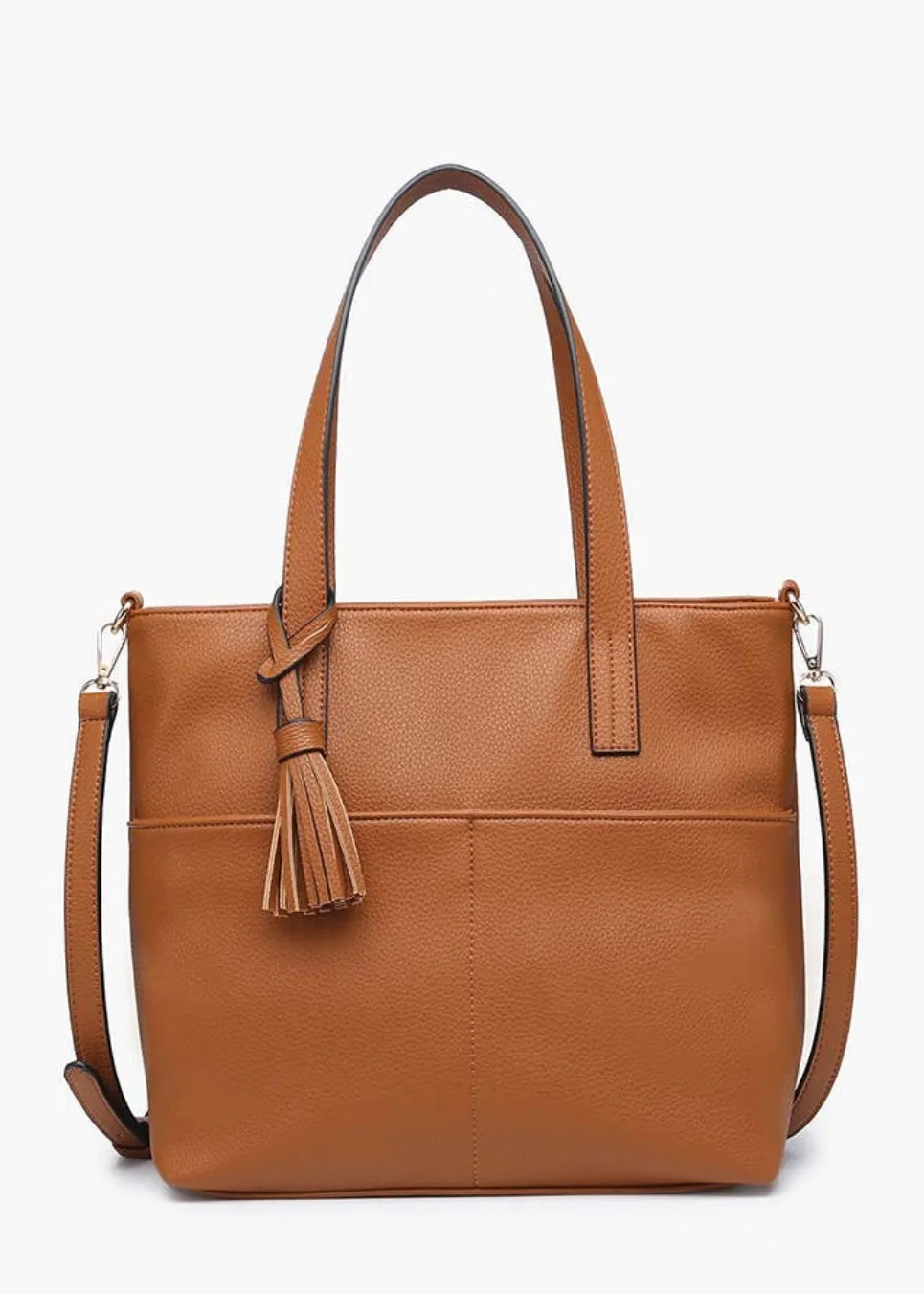 Jen & Co. Cassandra Double Pocket Tote