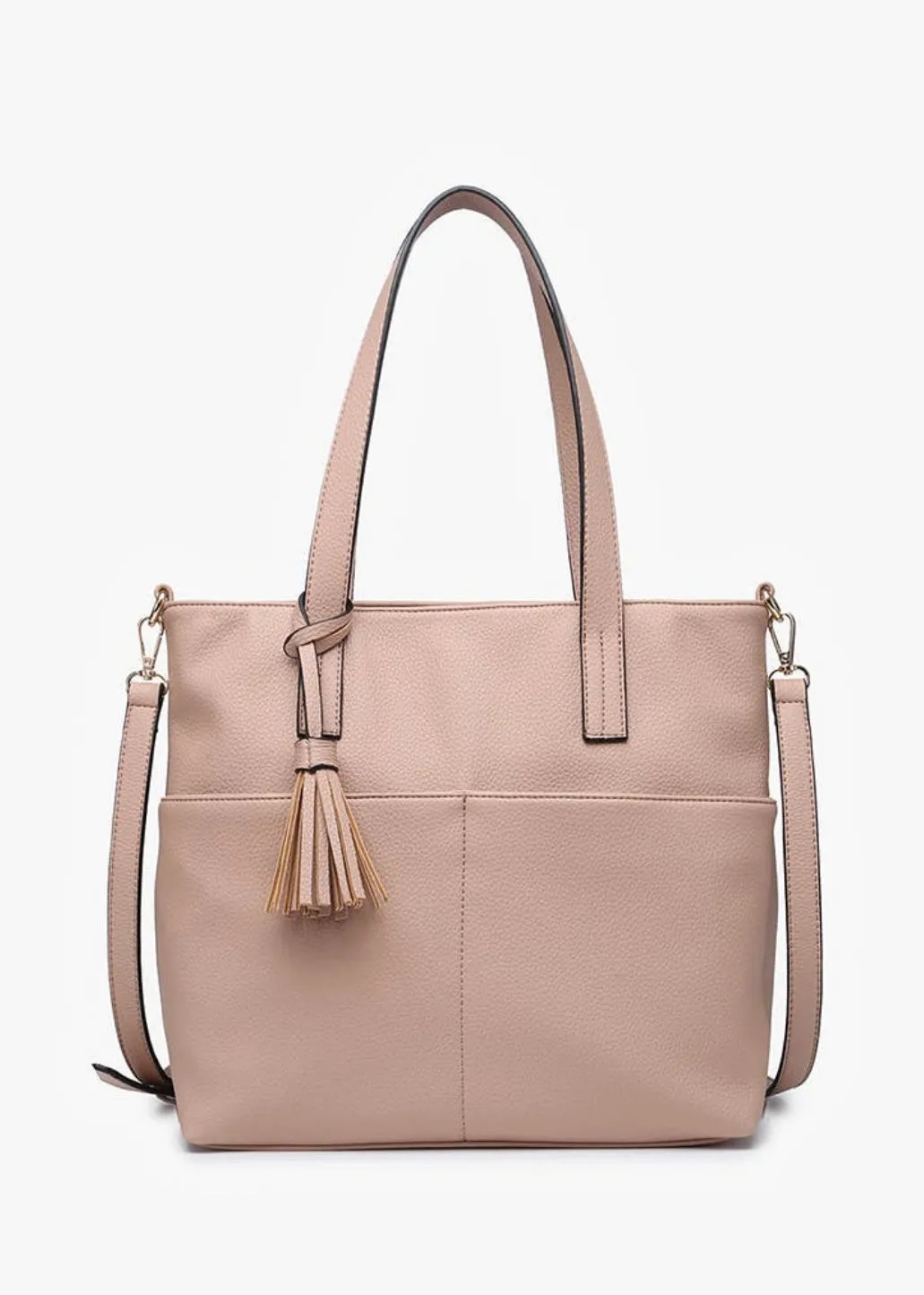 Jen & Co. Cassandra Double Pocket Tote