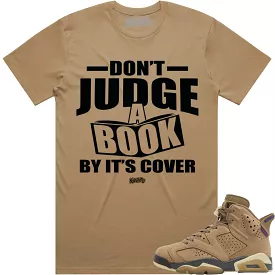 JUDGE BOOK : Brown Kelp Sneaker Tees Shirt (black ink)