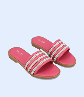 KG0120-FUSCHIA-Girls Slipper