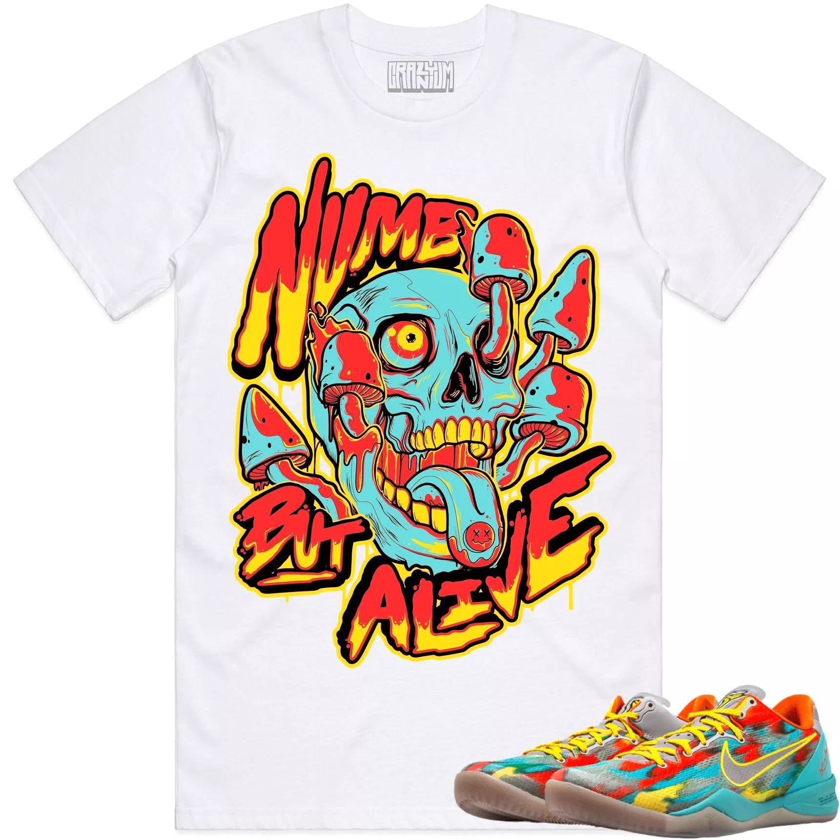 Kobe 8 Venice 8s Shirt to Match - VENICE NUMB BUT ALIVE