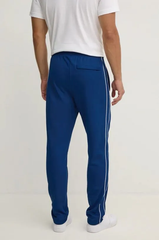 Lacoste joggers navy blue color smooth