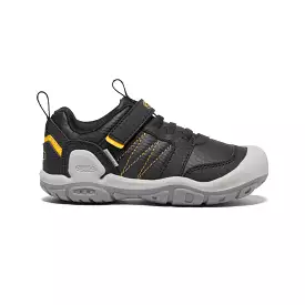 Little Kids' Knotch Peak Sneaker  |  Black/KEEN Yellow