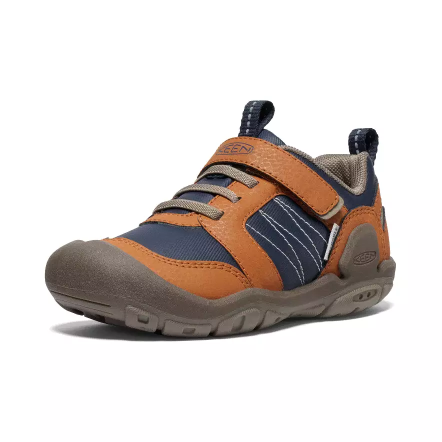 Little Kids' Knotch Peak Sneaker  |  KEEN Maple/Sky Captain