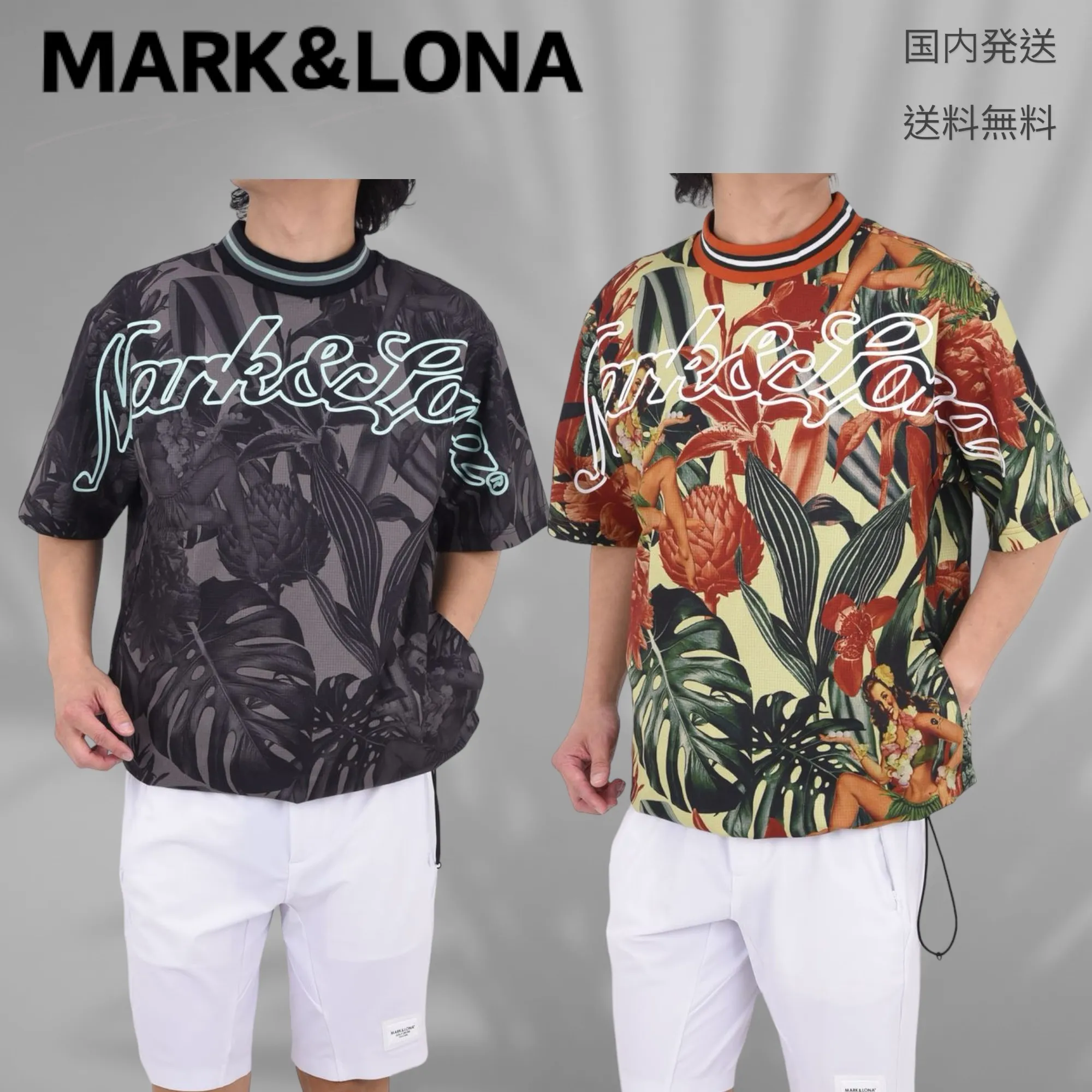 MARK&LONA  |Camouflage Unisex Nylon Street Style Short Sleeves Oversized