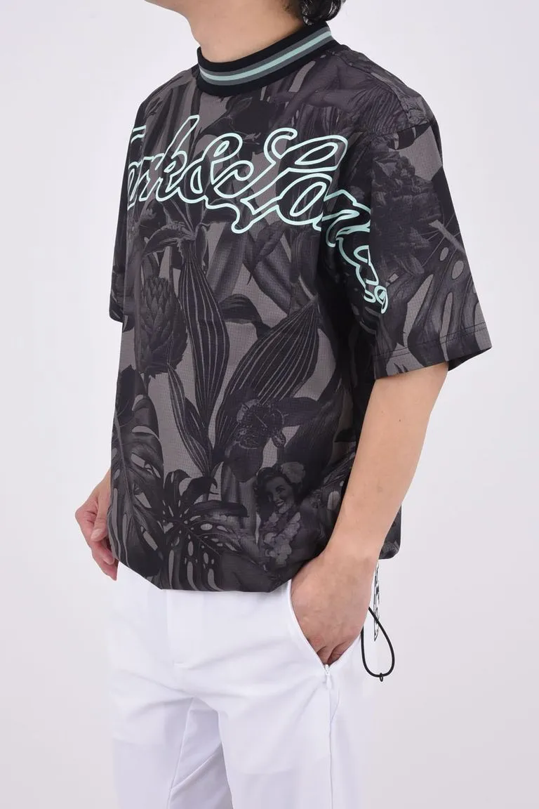 MARK&LONA  |Camouflage Unisex Nylon Street Style Short Sleeves Oversized