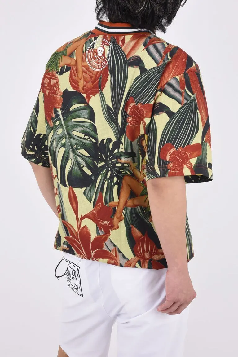 MARK&LONA  |Camouflage Unisex Nylon Street Style Short Sleeves Oversized