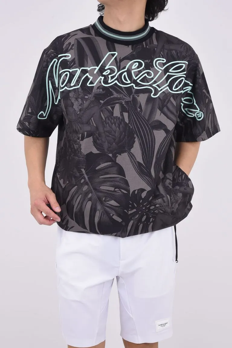 MARK&LONA  |Camouflage Unisex Nylon Street Style Short Sleeves Oversized