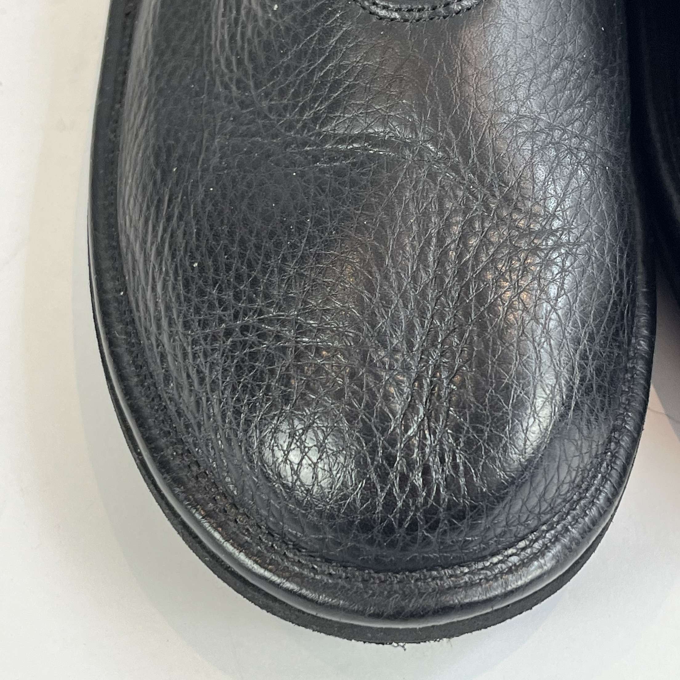 Marsell Brand New 488 Black Leather Slip-On Flats 38