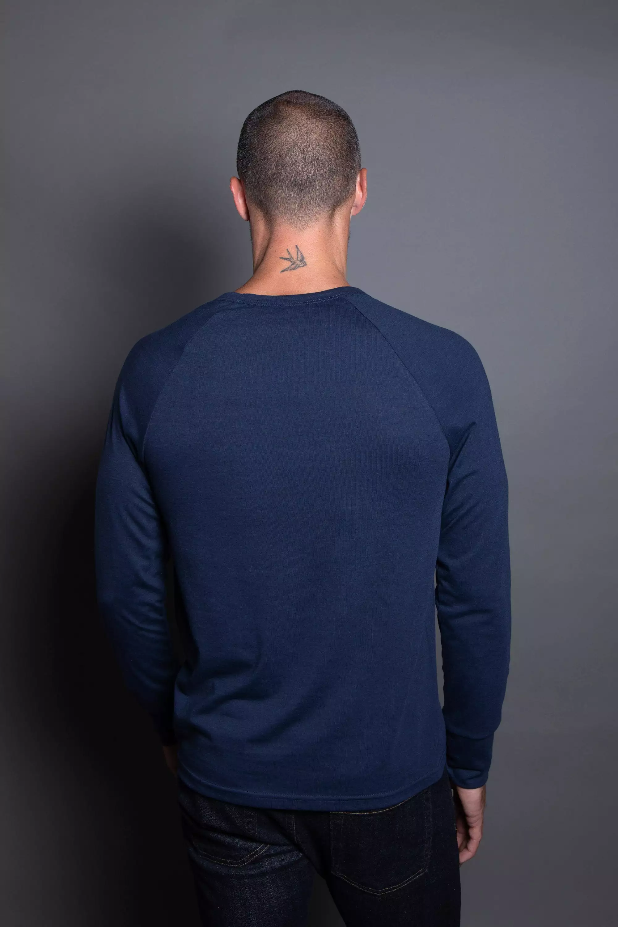 Men's Cameron Tri-Blend Long Sleeve Tee